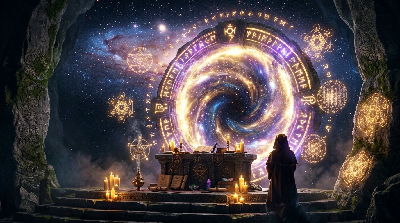 Altar Ceremonial de Alta Magia Blanca